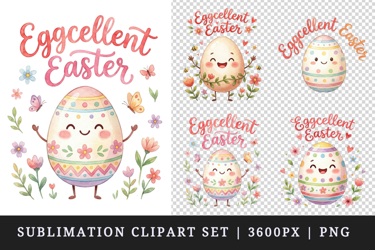 Easter clipart printable sublimation design png