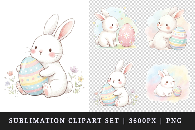 Easter clipart printable sublimation design png