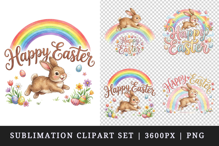 Easter clipart printable sublimation design png