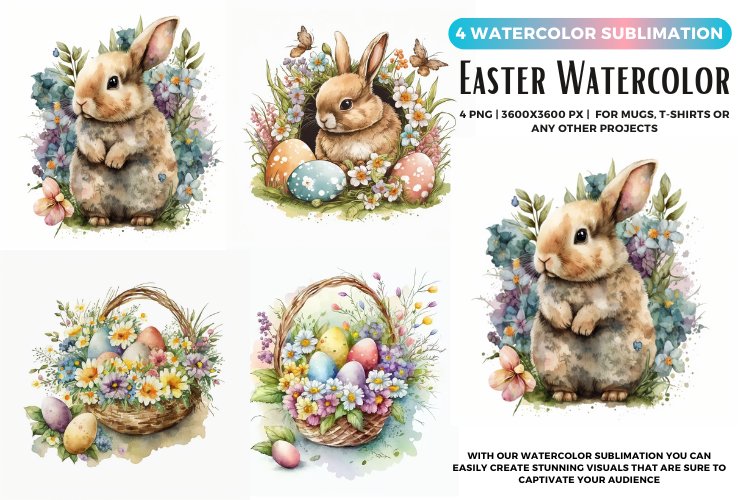 Easter Bunny Illustration Image 14
