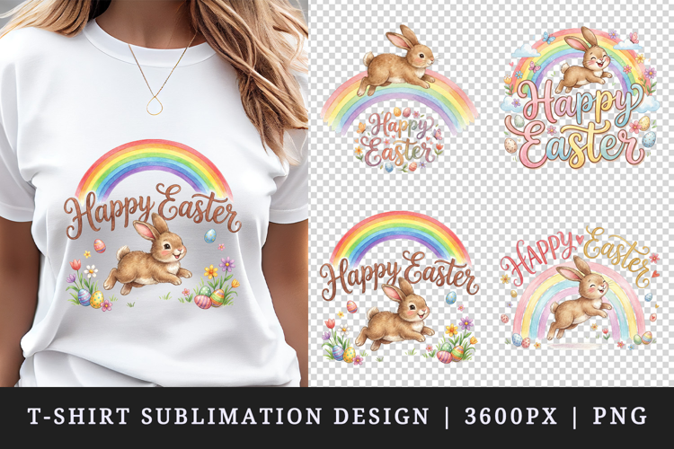 Easter t-shirt printable sublimation design png