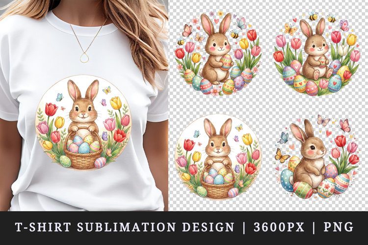 Easter t-shirt printable sublimation design png