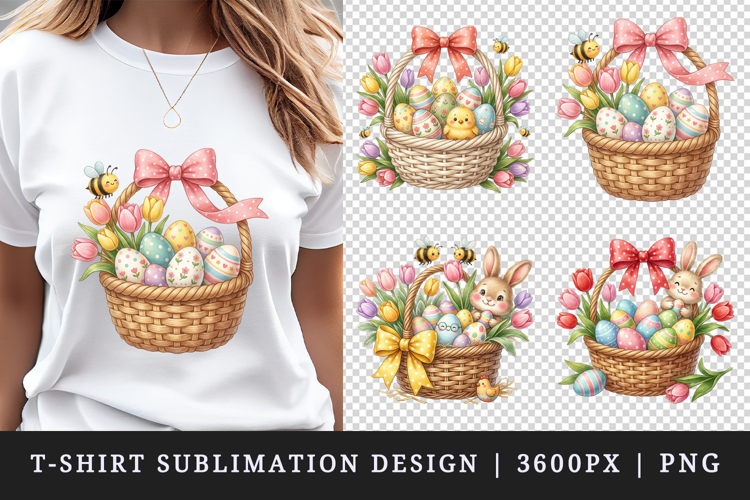 Easter t-shirt printable sublimation design png