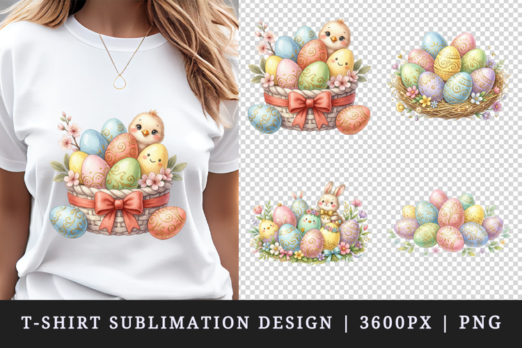 Easter t-shirt printable sublimation design png