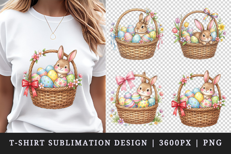 Easter t-shirt printable sublimation design png