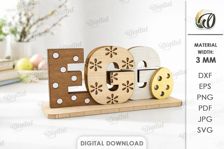 3d Easter Egg Svg Image 9