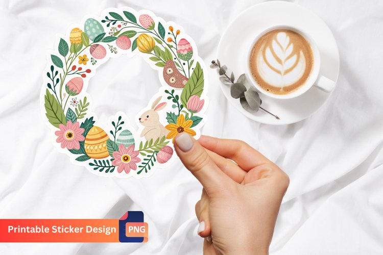 Floral Wreath Clipart Image 22