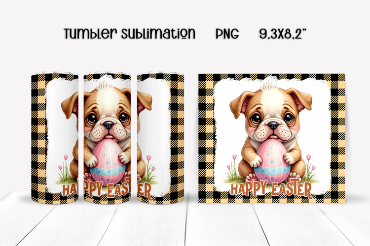 Cute Easter animal tumbler sublimation | Spring tumbler PNG