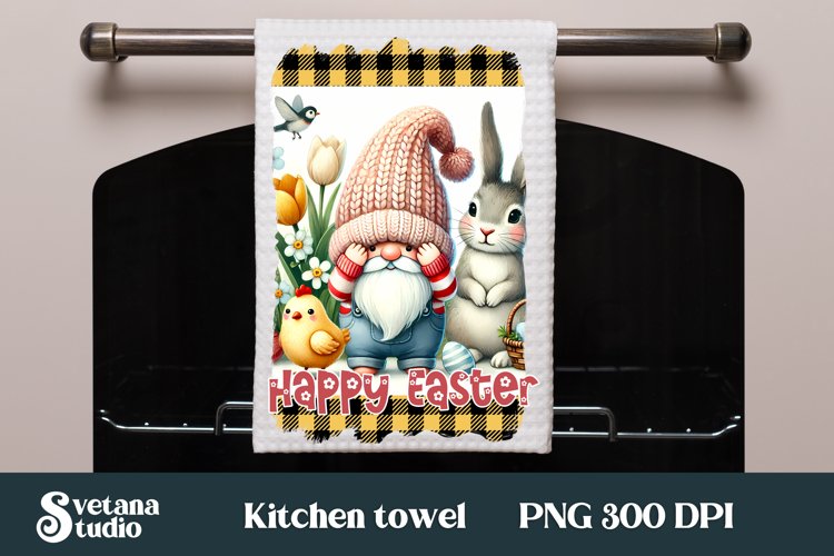 Easter Gnome Clipart