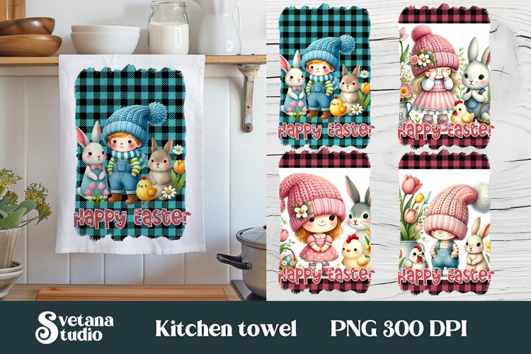 Easter Gnome Clipart