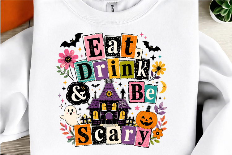 Eat Drink and Be Scary png