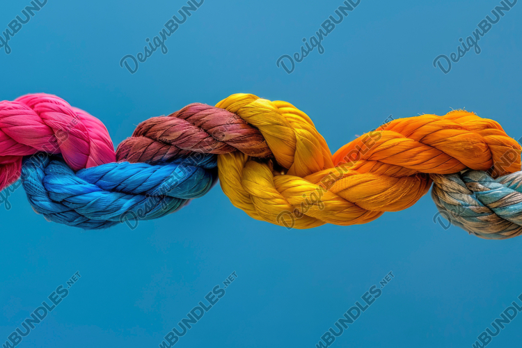 Colorful Rope Background Wallpaper