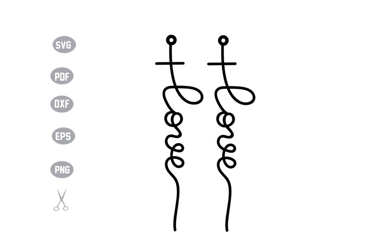 Earrings Svg Image 22