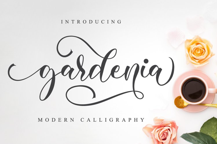 Gardenia Script example image 1