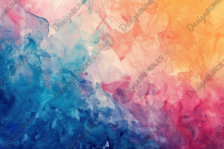 Abstract Watercolor Background Wallpaper example image 1