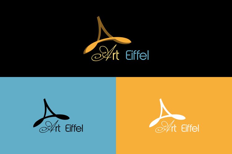 Letter a Logo with a Tower Graphic example image 1