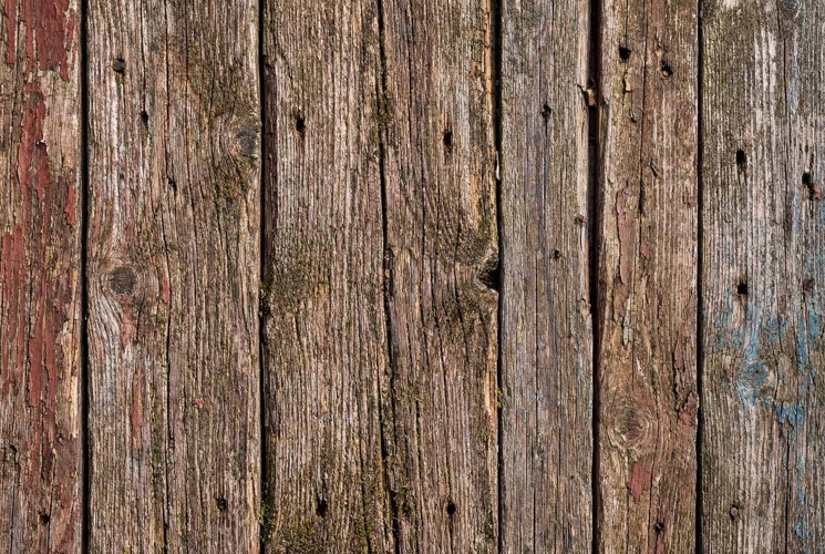 Rustic wood planks textures