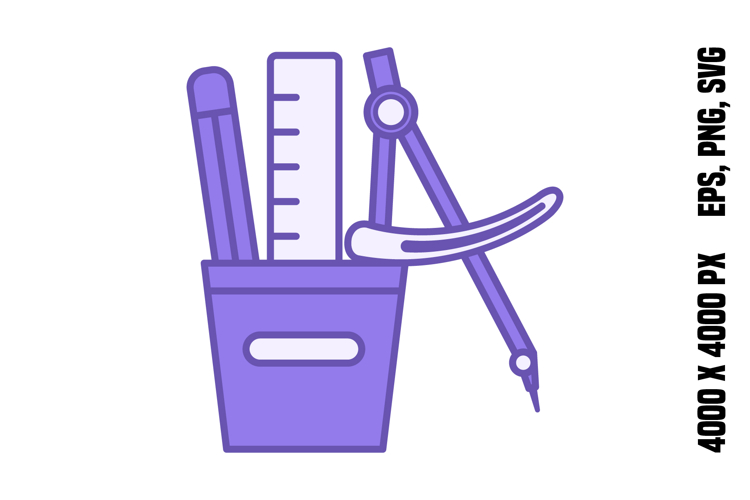 Colored Stationery Icon