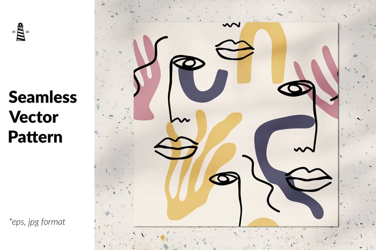 One line abstract art