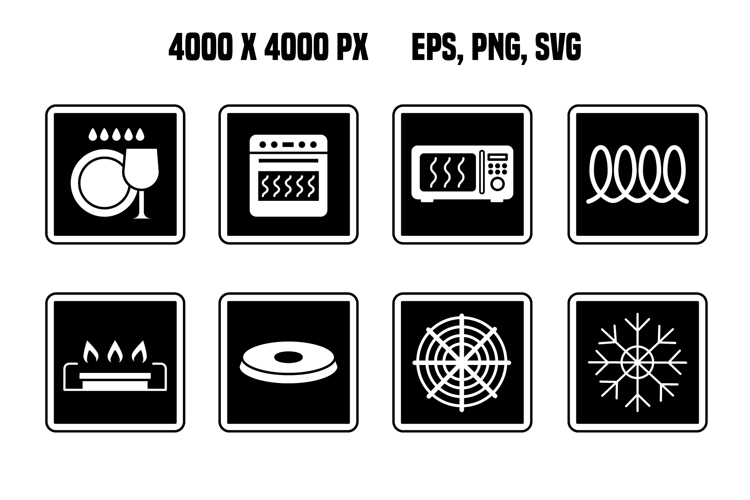 Black Cookware Signs