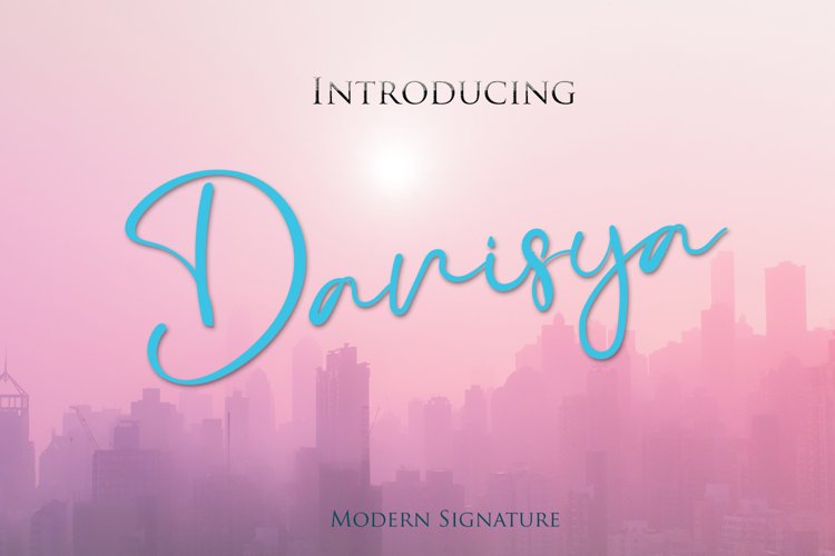 Danisya Modern Signature example image 1