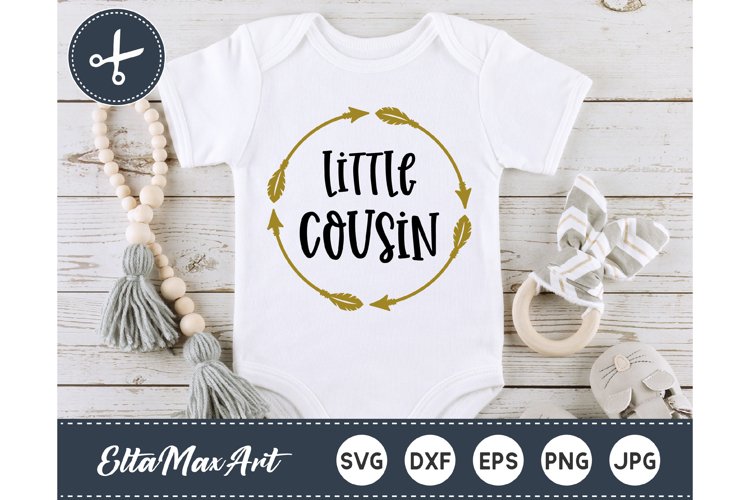 Little Cousin SVG, Cousin SVG, Cousin Quote, Cousin Crew SVG