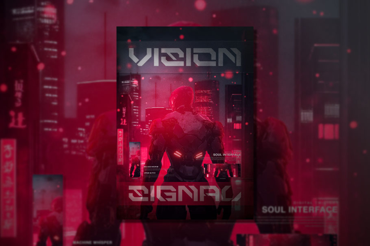 Echoed Vision Flyer Poster Design