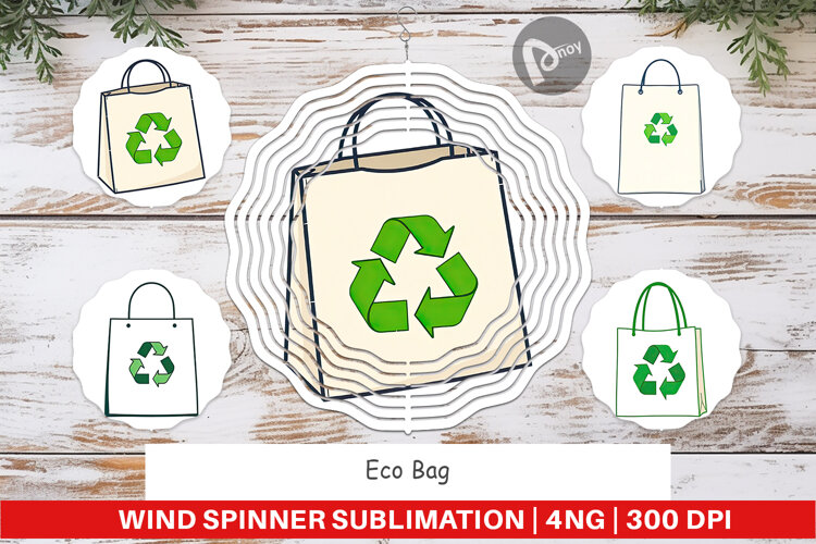 Wind Spinner Eco Bag example image 1