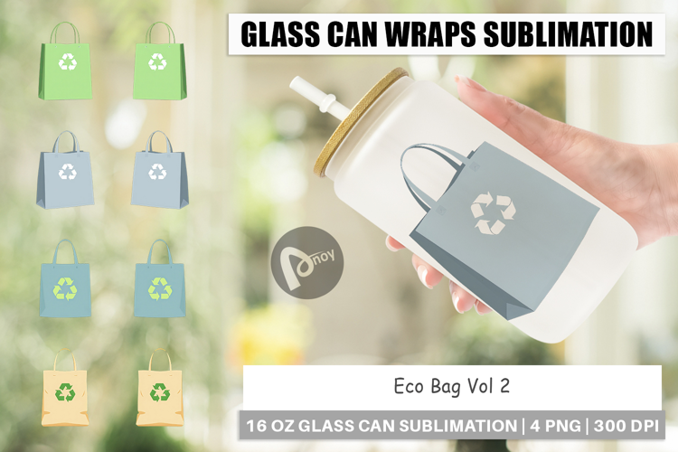 Glass Can Eco Bag