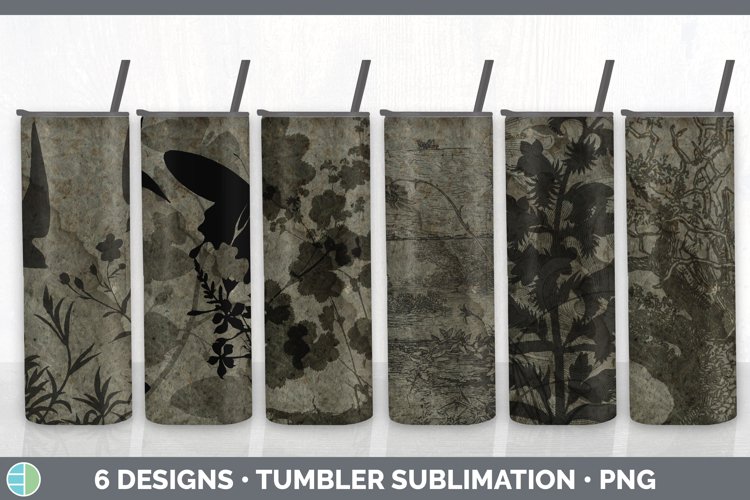 Grunge Vintage Tumbler Sublimation Bundle