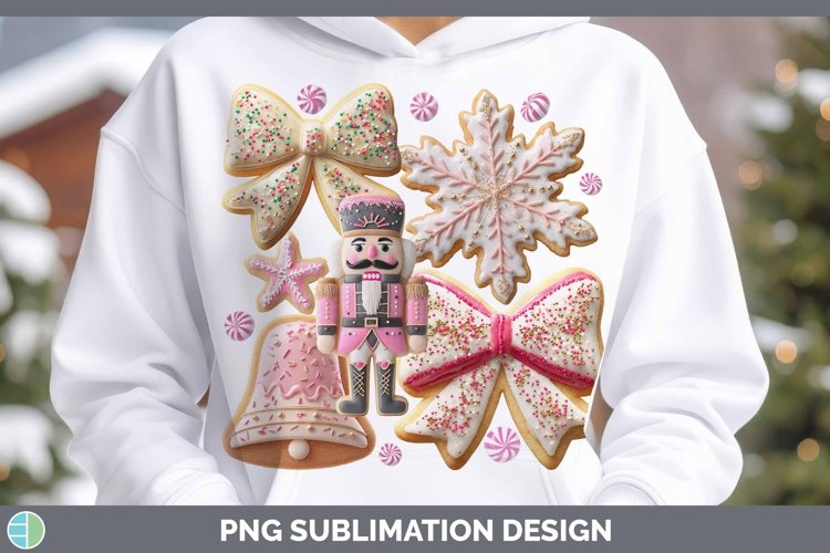 Cookies Nutcracker Christmas Cookie Shirt Sublimation Design
