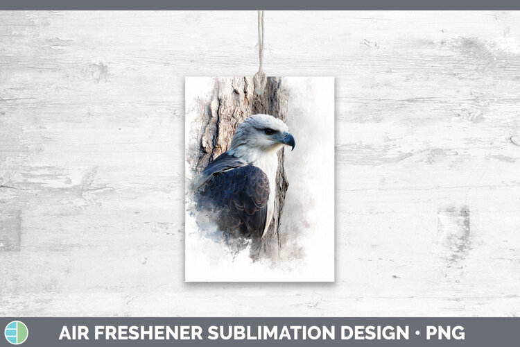 Whitebellied Sea Eagle Tree Peek Air Freshener Sublimation example image 1