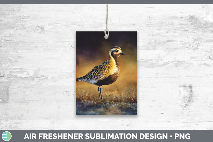 American GoldenPlover Shorebirds Sunset Air Freshener Subli example image 1