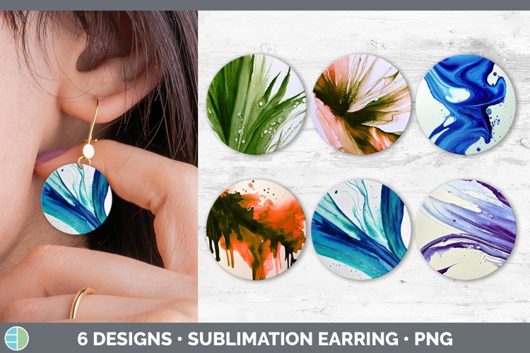 Sublimation Earring Designs Image 5