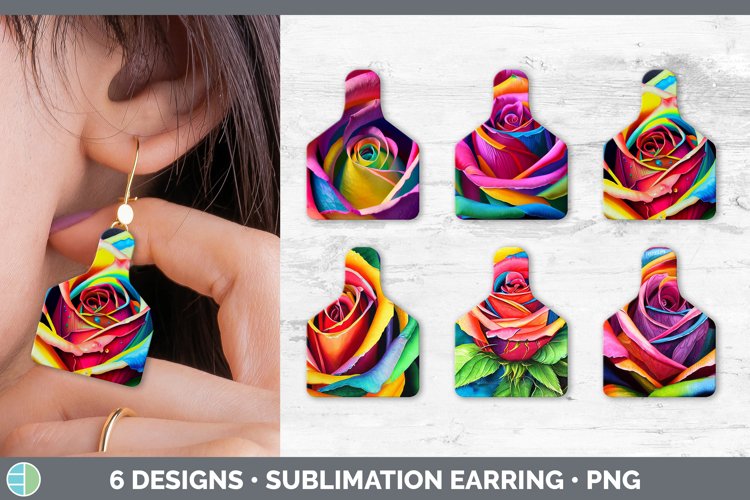 Sublimation Earring Designs Image 17