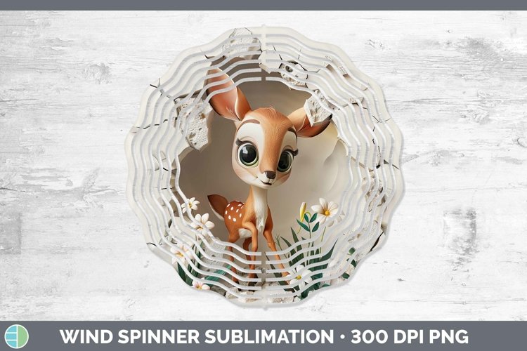 Gorgeous3D Hole in the Wall Wind Spinner design.
