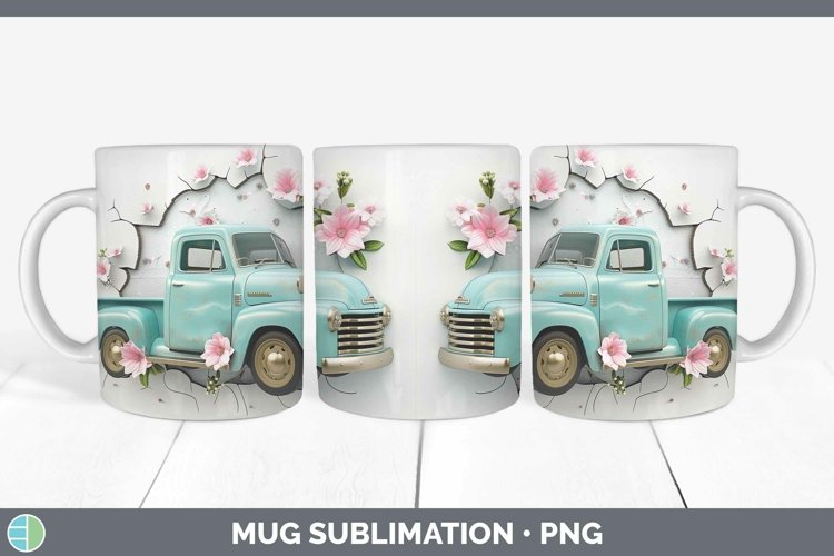Vintage Truck Clipart Image 16