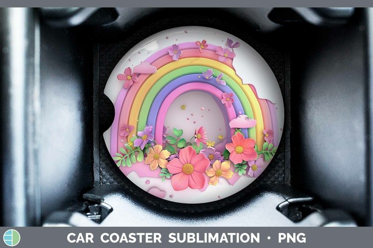 Car Coaster Sublimation Designs Image 24