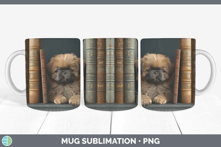 Gorgeous3D Books Mug Wrap design.