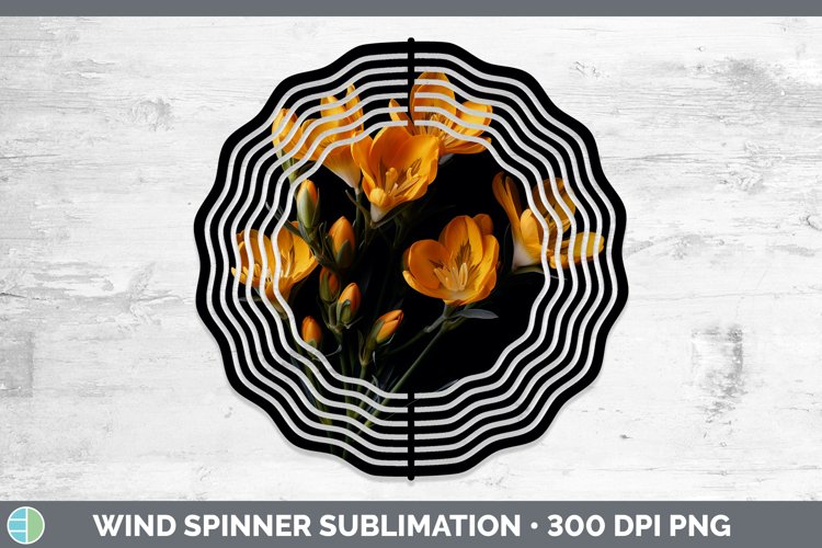 GorgeousFlowers Wind Spinner design.