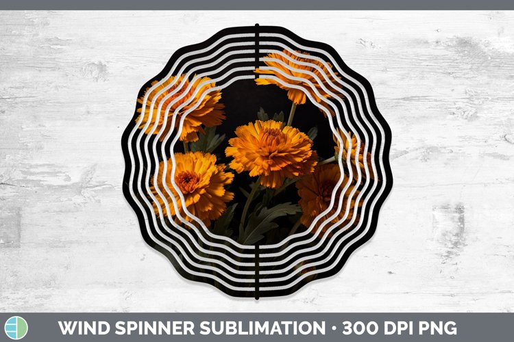 GorgeousFlowers Wind Spinner design.