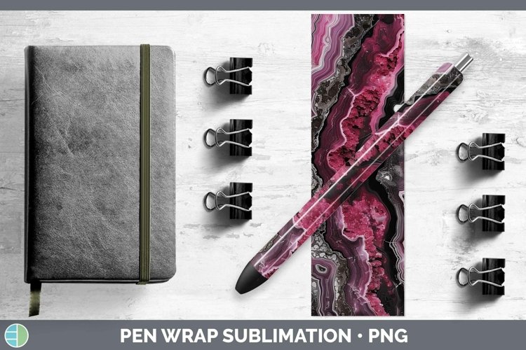 GorgeousPink Pen Wrap design.