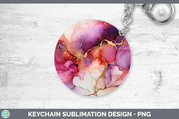 GorgeousPink Keychain design.