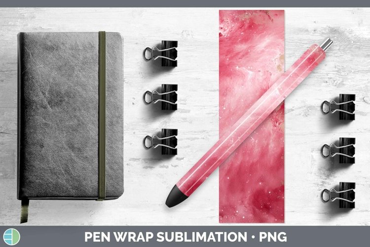 GorgeousPink Pen Wrap design.