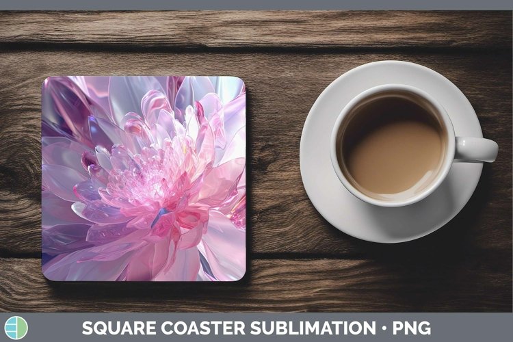 GorgeousPink Square Coaster design.