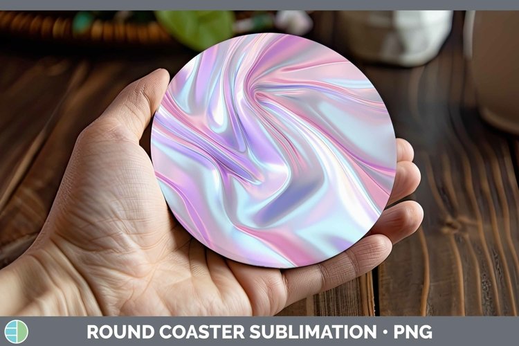 GorgeousPink Round Coaster design.