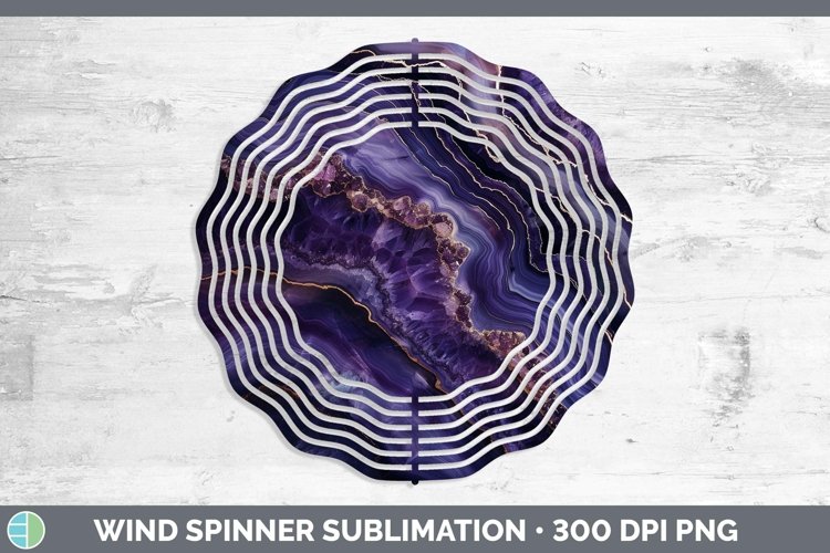 GorgeousPurple Wind Spinner design.