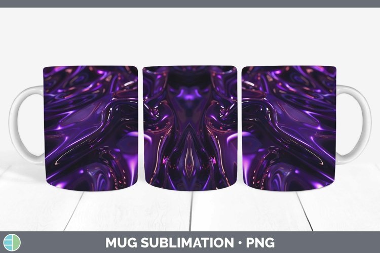 GorgeousPurple Mug Wrap design.