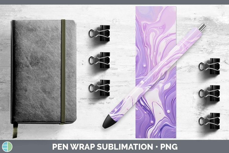 GorgeousPurple Pen Wrap design.