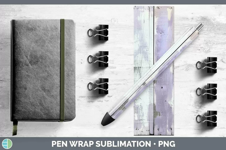 Purple Wood Pen Wrap Sublimation Epoxy Pen Designs